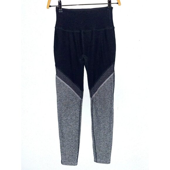 Beyond Yoga Pants - Beyond Yoga Color-Block Space Dye Cropped Leggings Size S